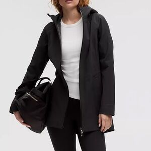 Lululemon Black Rain Jacket